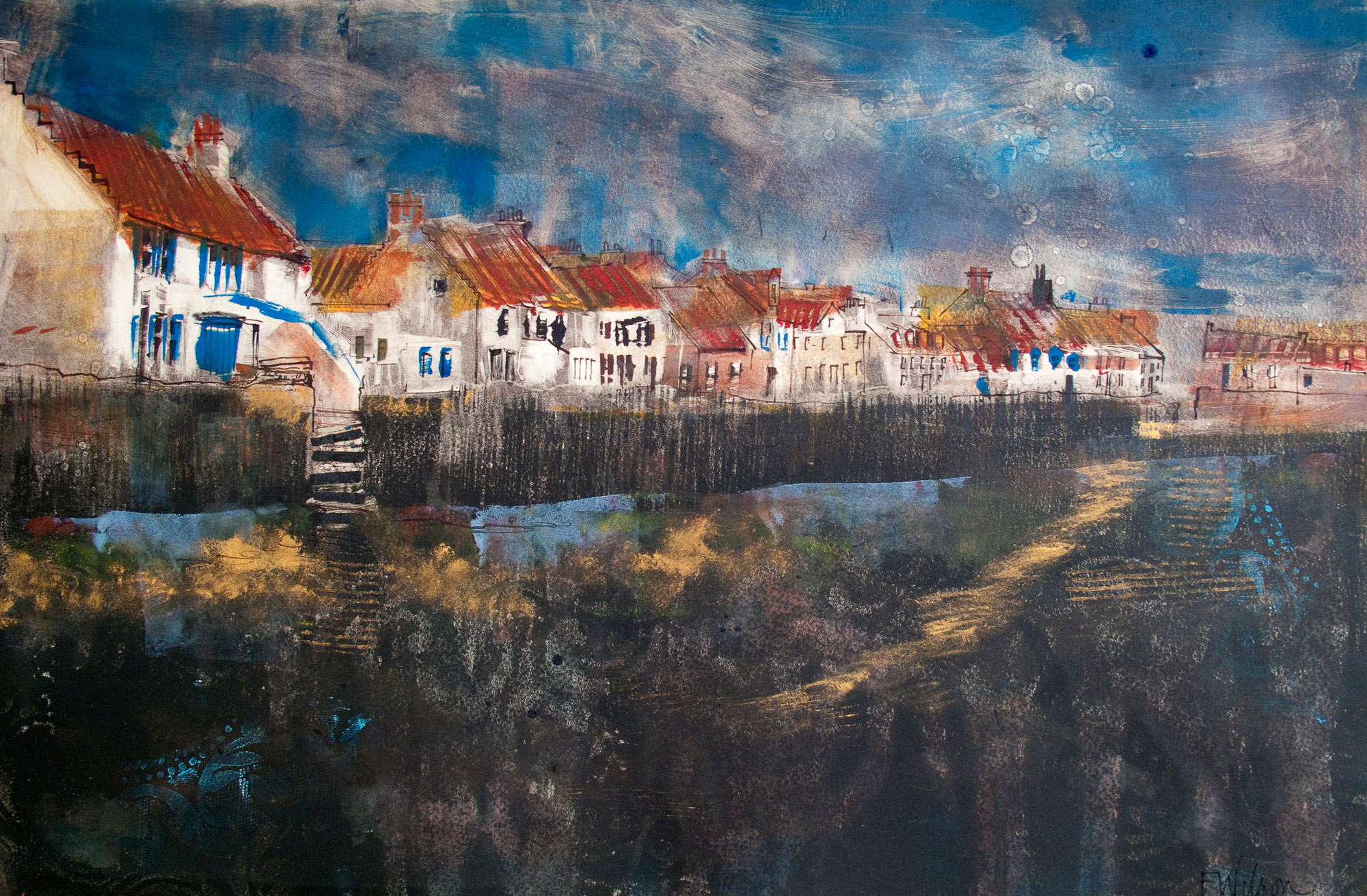 TheShoreAtPittenweem The Shore at Pittenweem by Fiona Wilson